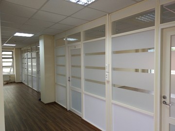 Установка плоттерной резки на перегородки