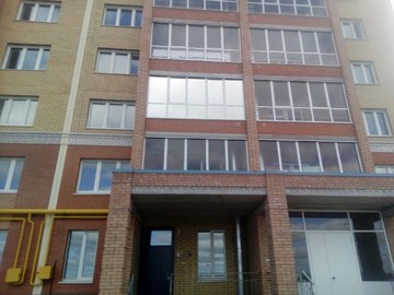Тонирование балкона пленкой Silver 15 (2)
